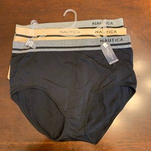Nautica 3 Pack High Waist Briefs